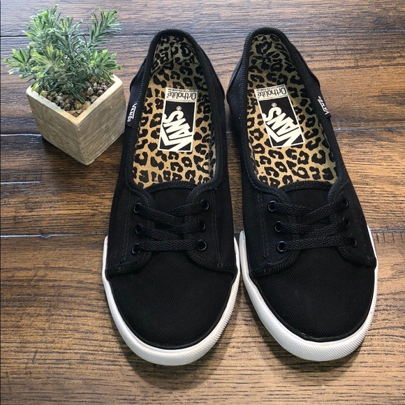 vans ortholite slip on